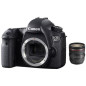 DSLR Canon EOS 6D + Obj. Canon EF IS USM 24 -70mm f/4.0 Macro L Series