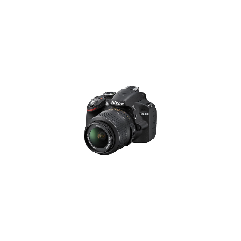 Nikon D3200 Negro + Obj. Nikon AF-S DX VR 18 - 55mm f/3.5 - 5.6 G series Nikon D3200 Negro + Obj. Nikon AF-S DX VR 18 - 55mm f/3.5 - 5.6 G series