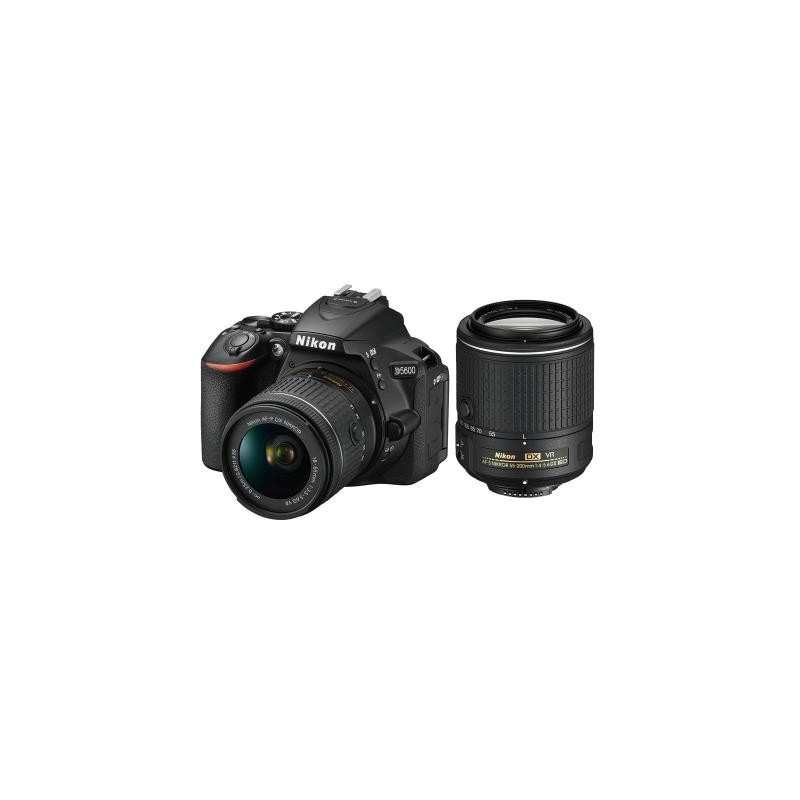 Nikon D5600 + AF-P DX 18-55mm G VR + AF-S DX 55-200mm VR II