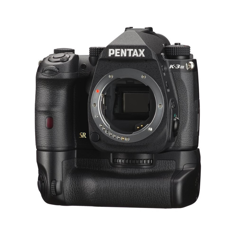 Appareil photo reflex Pentax K-3 Mark III boîtier nu Noir + Grip D-BG8 Noir + 2ème Batterie