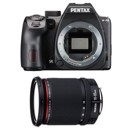 Pentax k70 noir + smc da 16-85 f/3,5-5,6 wr