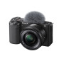 hybride Sony ZV-E10 + E PZ 16-50mm f/3,5-5,6 OSS + 2ème batterie + Chargeur de batterie