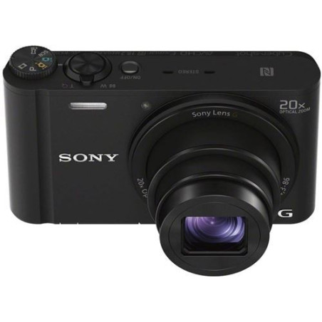 Compacto Sony DSC-WX350 WiFi y NFC, negro
