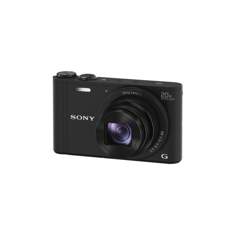 Compacto Sony DSC-WX350 WiFi y NFC, negro