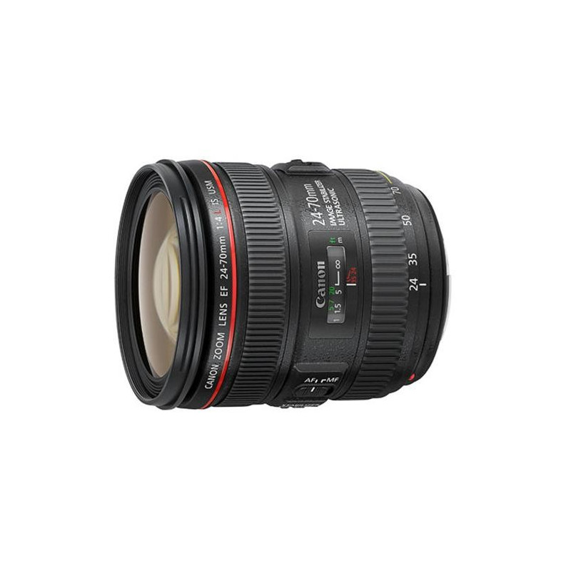 Lente SLR Canon EF 24-70mm f/4.0 L IS USM Negro