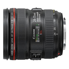 Lente SLR Canon EF 24-70mm f/4.0 L IS USM Negro
