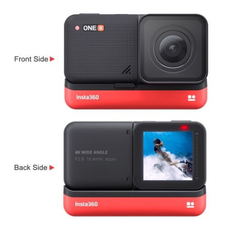 Cámara de acción deportiva Insta360 ONE R 4K Edition Anti-vibración