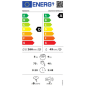 Lave-linge séchant ROSIERES ENCASTRABLE - OBDS495TWMCE/47