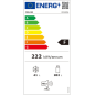 Refrigerateur congelateur en haut PROLINE DD240SL Refrigerateur congelateur en haut PROLINE DD240SL