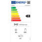 Refrigerateur congelateur en bas HISENSE RB390N4AW20 Refrigerateur congelateur en bas HISENSE RB390N4AW20