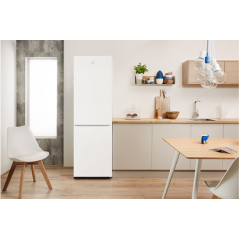 Refrigerador congelador inferior INDESIT LI8S1EFW