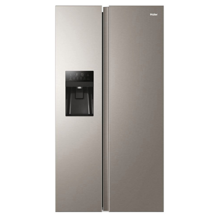 Frigorífico americano HAIER HSR3918FIMP SILVER