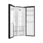 Frigorífico americano HAIER HSR3918FIPB NEGRO Frigorífico americano HAIER HSR3918FIPB NEGRO