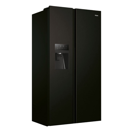 Frigorífico americano HAIER HSR3918FIPB NEGRO