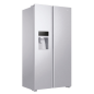 Refrigerateur americain HAIER REFRIGERATEUR SIDE BY SIDE HSR3918FIPW BLANC