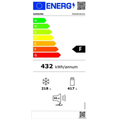 Frigorífico americano SAMSUNG RS 65 R 5401 SL