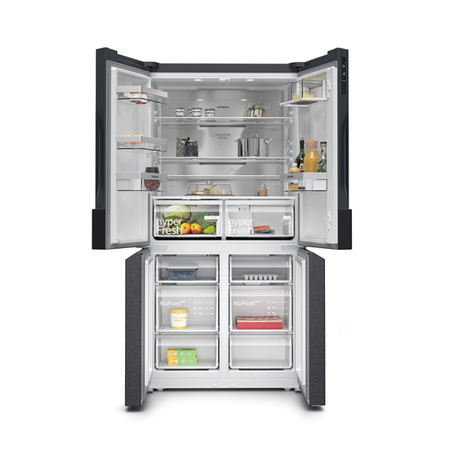 Frigorífico multipuerta SIEMENS KF96NAXEA BLACKSTEEL