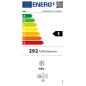Congélateur armoire BEKO RFNE448E35W