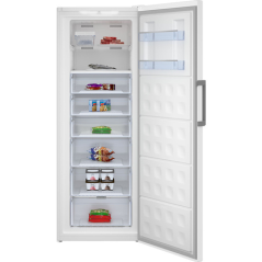 Congélateur armoire BEKO RFNE448E35W
